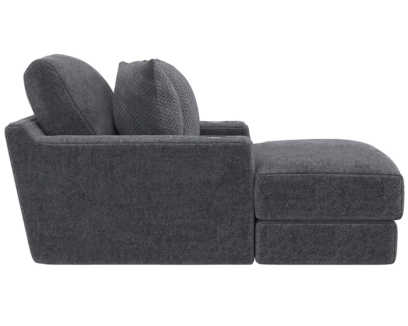 Cozy 51" Extra Wide Chaise (2 colors) includes pillows - Built Better. Built for Life.