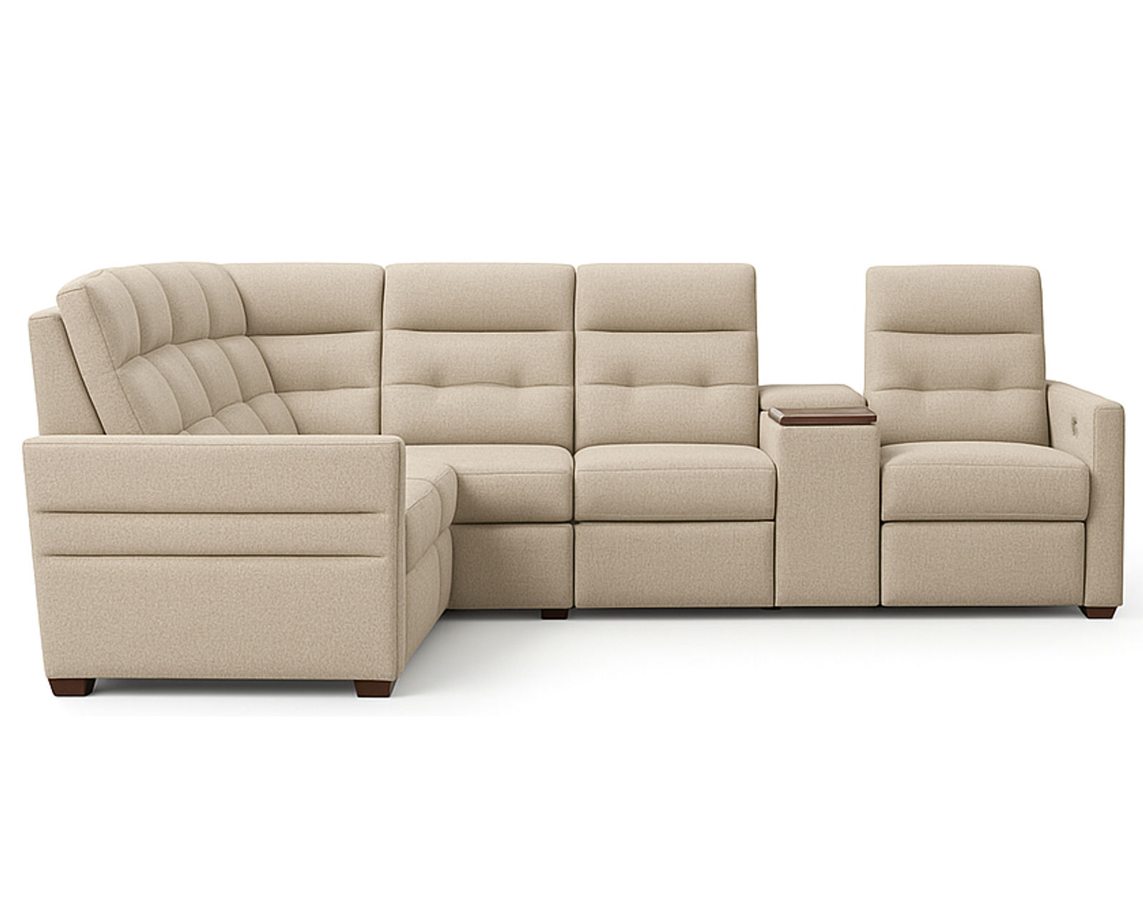 Reece 40109 Triple Power Reclining Sectional (+50 fabrics)