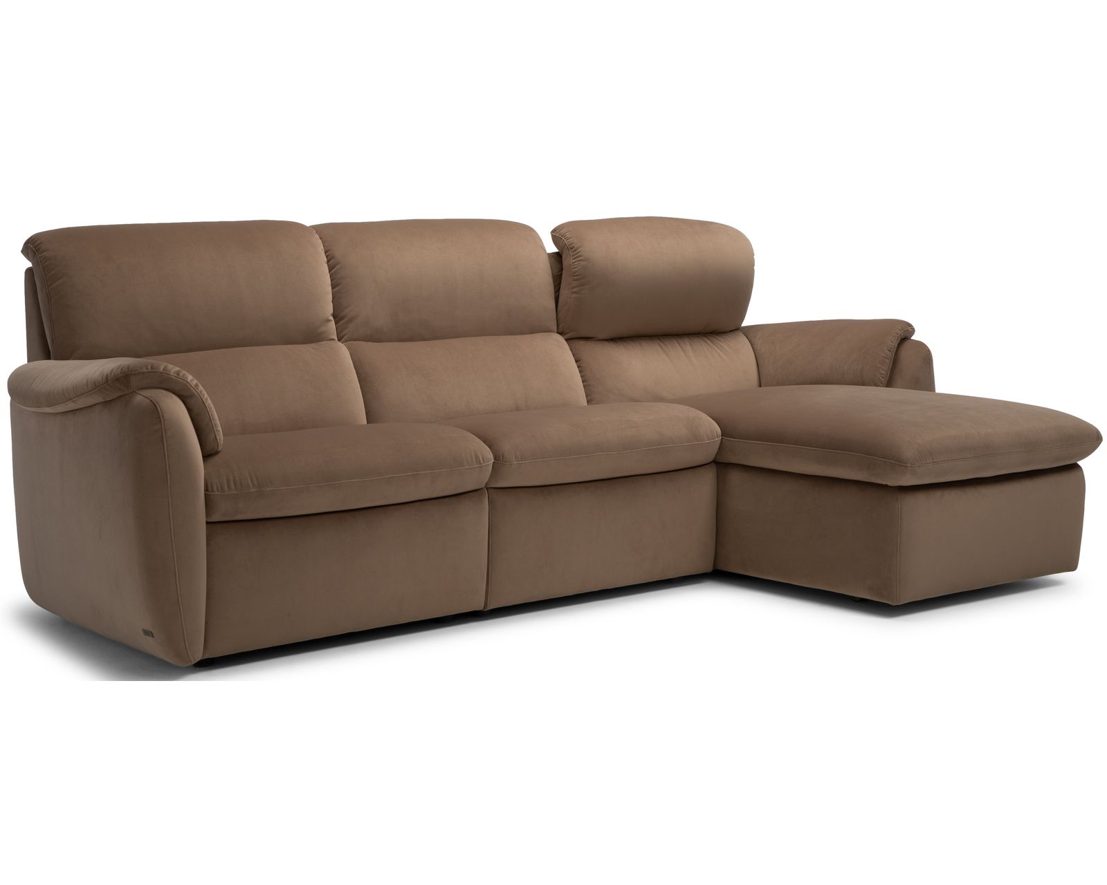 Memphis C286 Triple Power Reclining Sectional (+50 leathers) - Layout A: Three Piece Sectional 94" Wide (2 recliners)