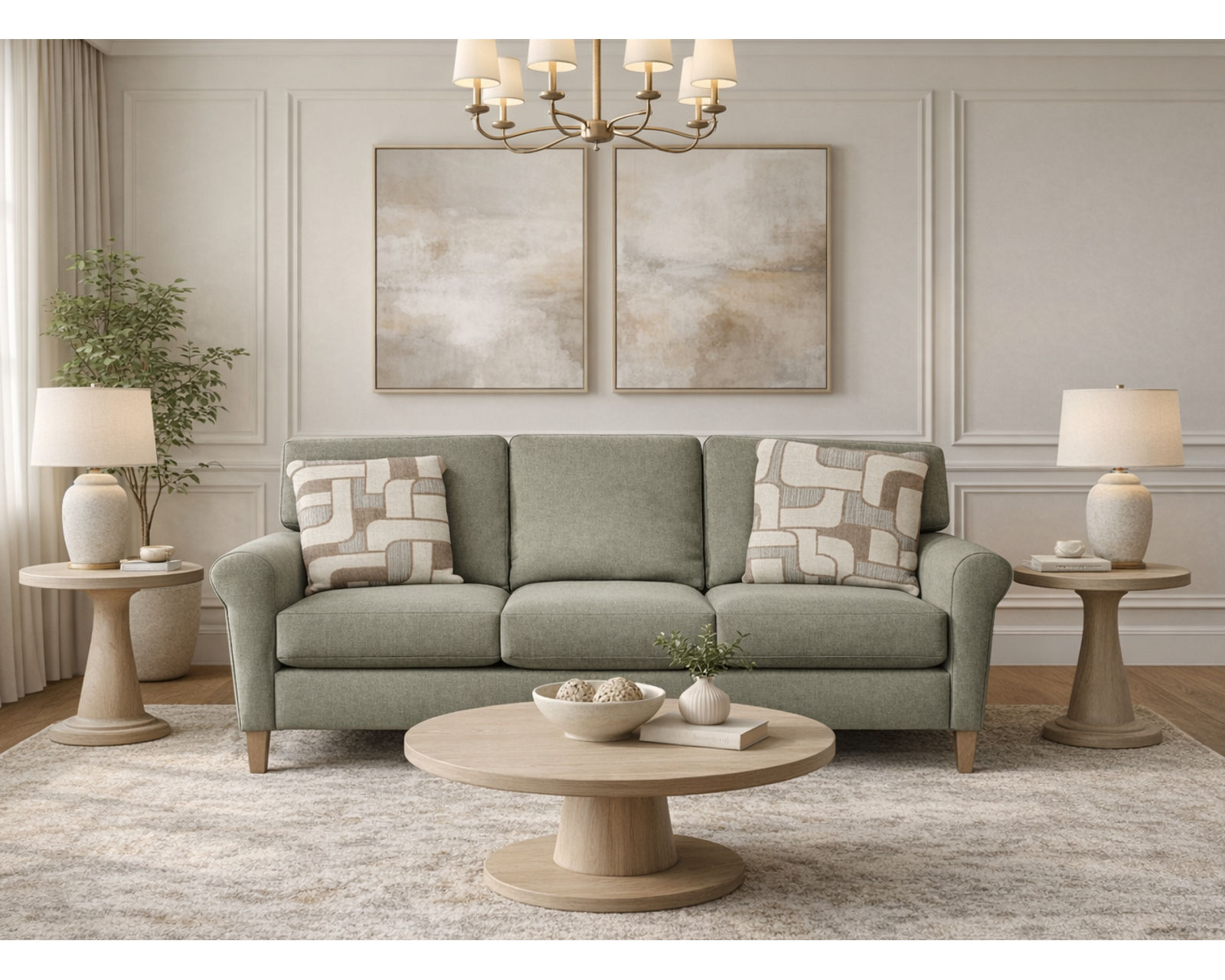 Arlie 76" Sofa  (+100 Standard and Performance Fabrics) - Furniture Made for the Way You Live.
