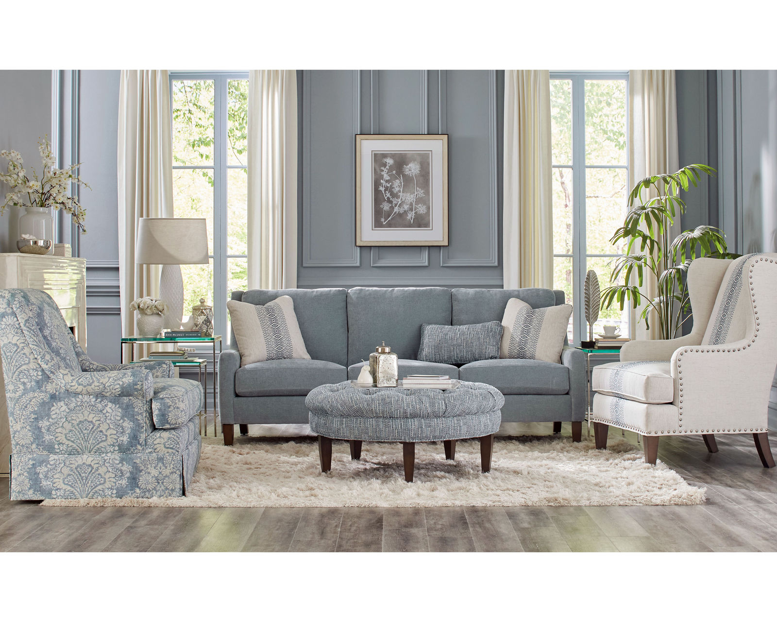 Abbeville 87" Sofa (Performance fabrics) P715950BD - Buy the sofa or enjoy the entire room