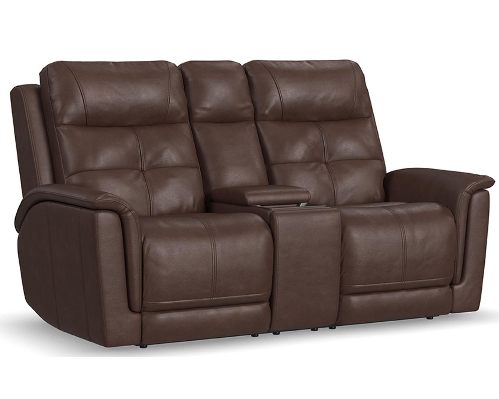 Ranger Triple Power Zero Gravity Reclining Console Loveseat with Heat and Massage (73") 2 colors - In stock - Ranger Triple Power Console Reclining Loveseat