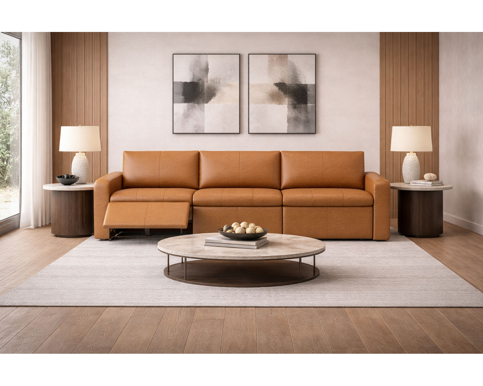 Blanche Reclining or Stationary Sofa — Available in Wide Cushions, 140+ Leather Options, and 79"or 112" Widths - Built Stronger. Feels Better. Lasts Longer.