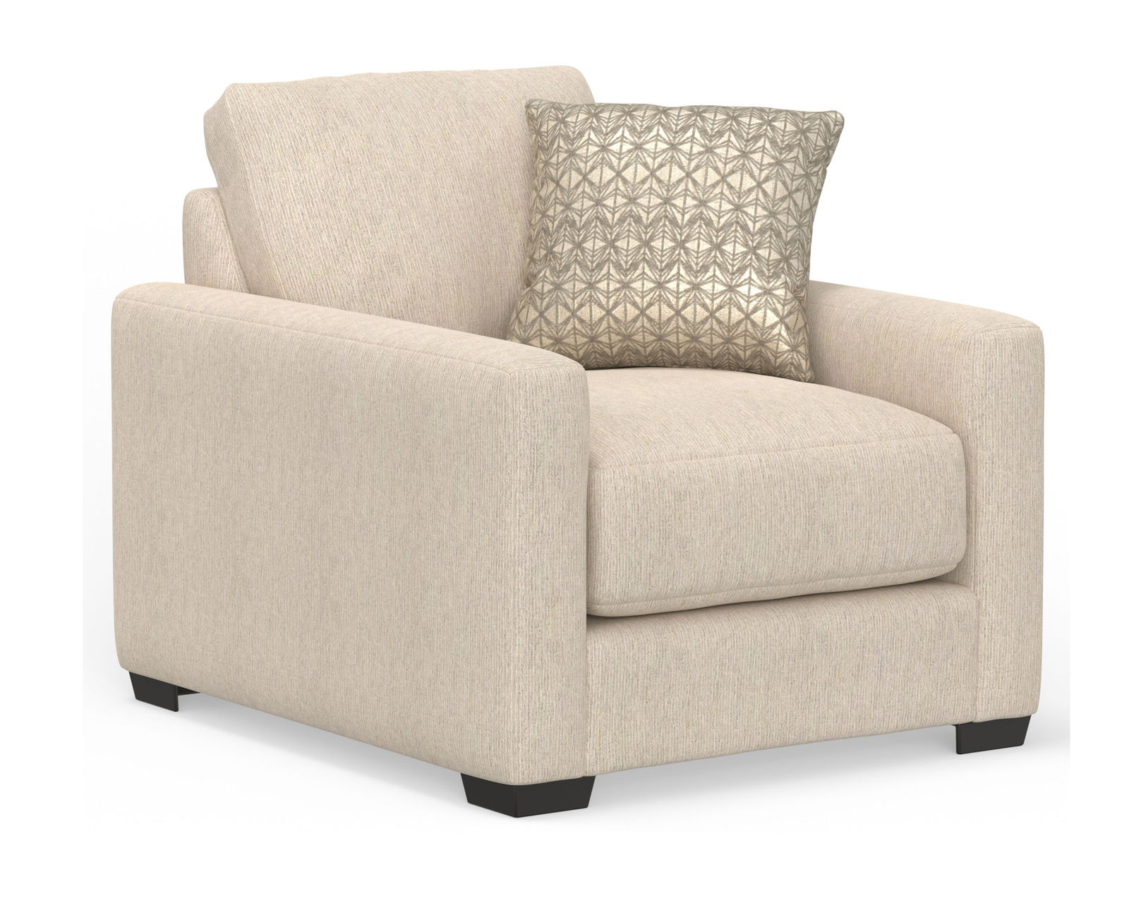 Hyde Park 94" Stationary Sofa (2 colors) includes pillows - Hyde Park Chair in Porcelain