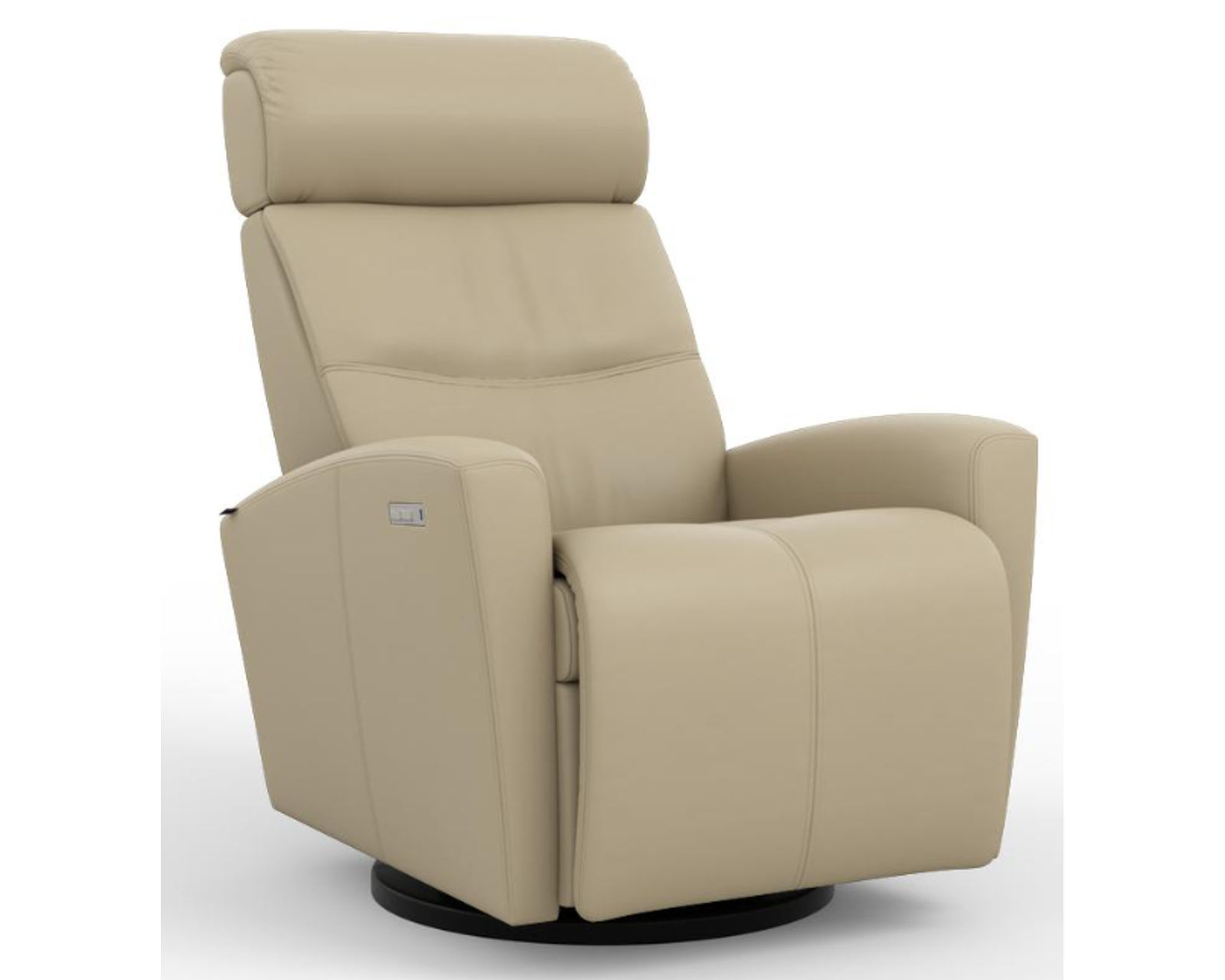 Milan Swivel Glider Power Headrest Power Recliner (+40 leathers) - Milan Swivel Glider Power Headrest Power Recliner