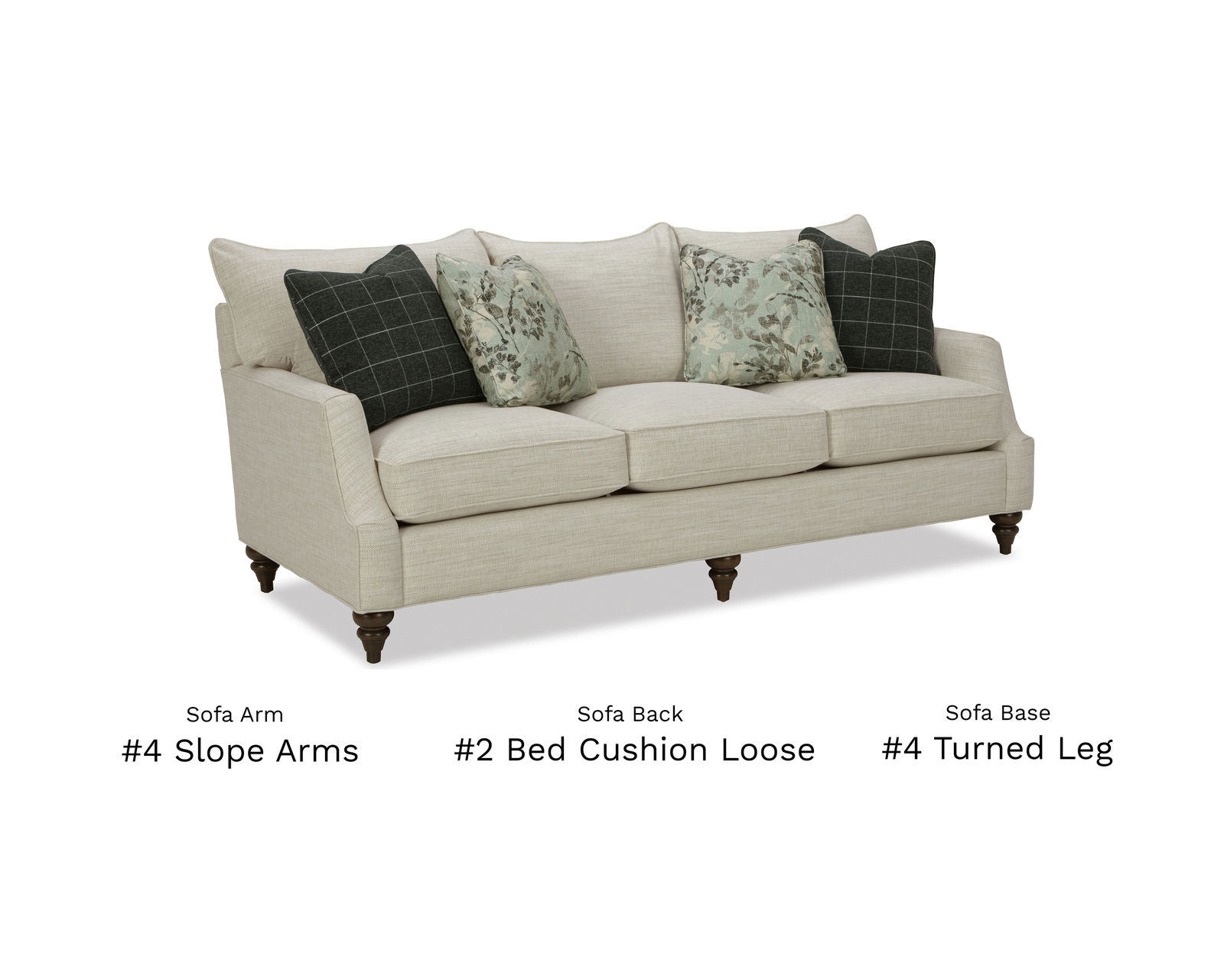 Paula Deen 313 Your Way Sofa (+100 High Performance Fabrics) - Paula Deen Your Way Selection