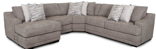 Layout C: Three Piece Sectional 62.5" x 137" x 137"