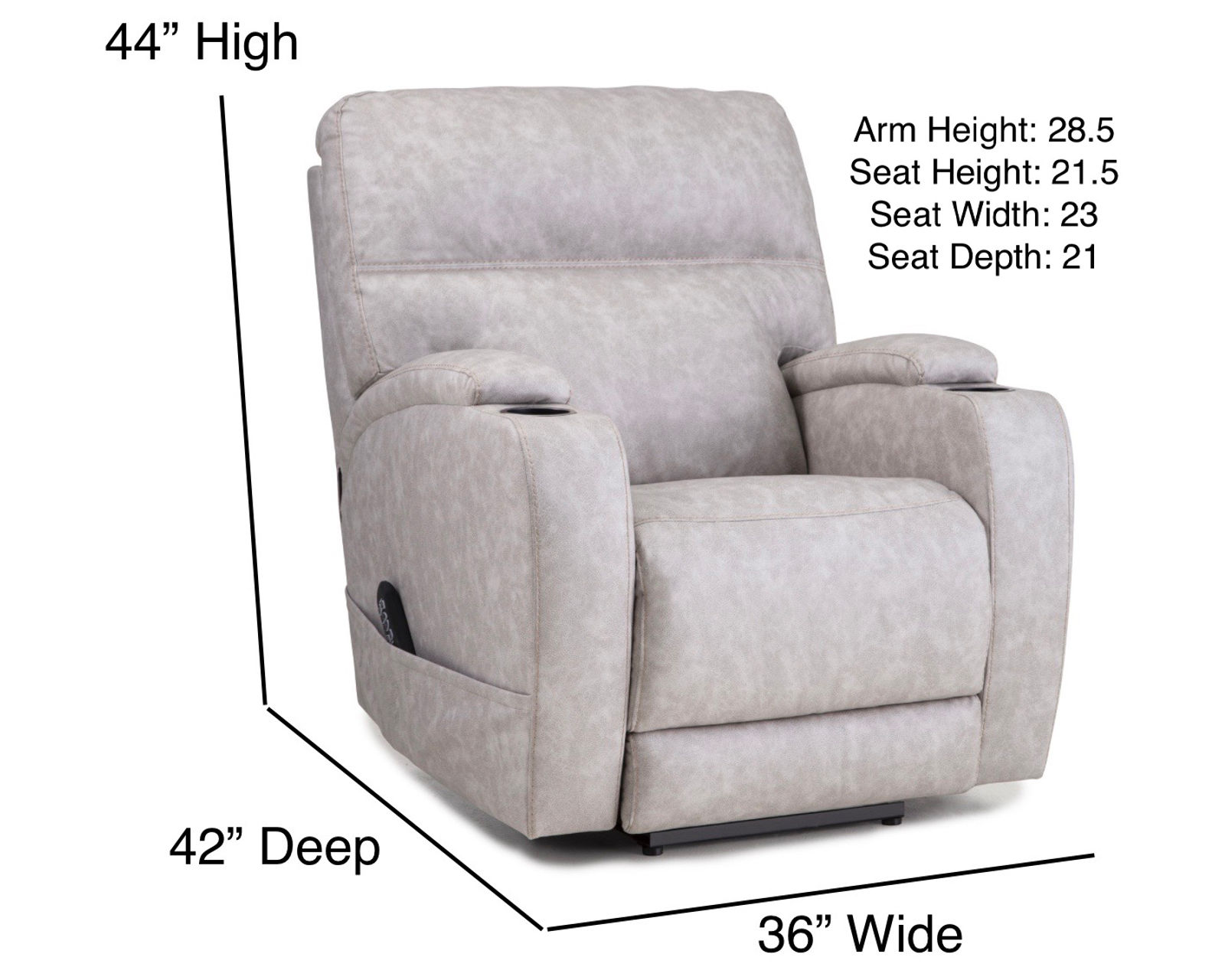 Jett 84" Triple Power Reclining Sofa Tan (In stock) - Jett Triple Power Wall Saver Recliner