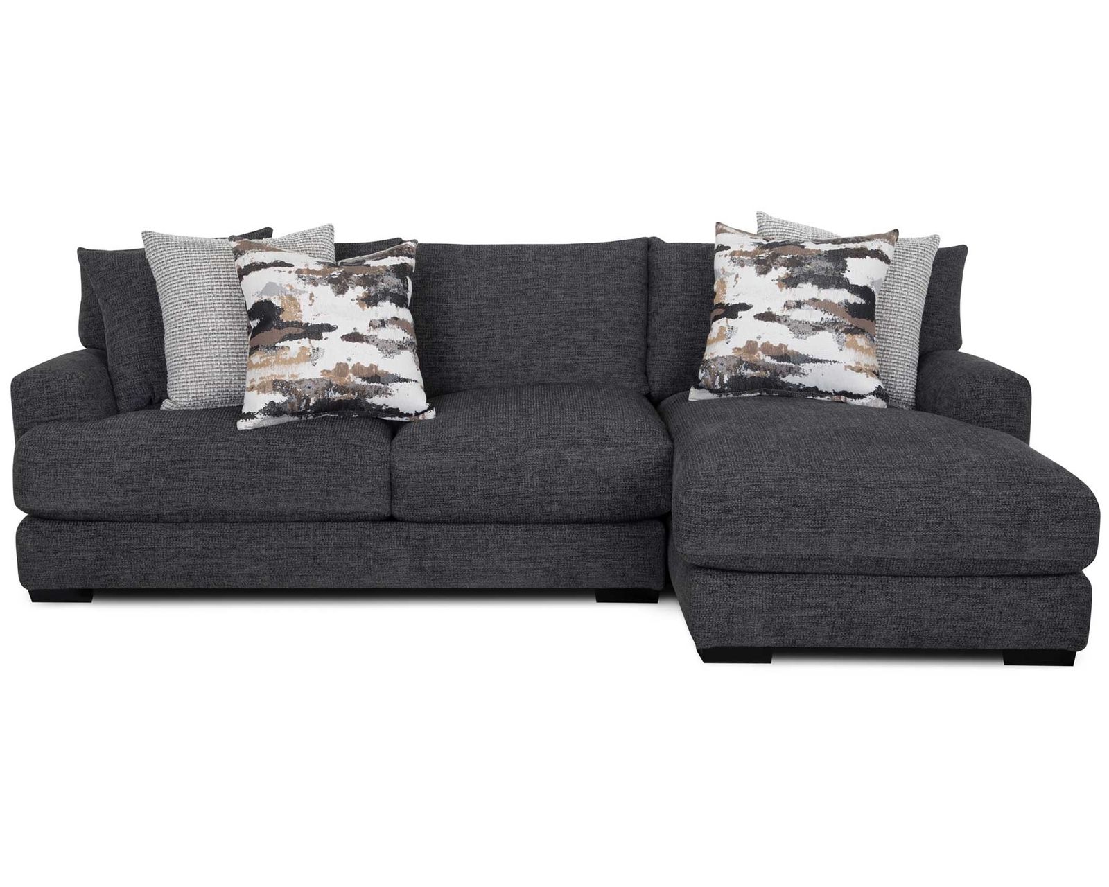 Collins 810 Modular Sectional (Modern Comfort. Performance Fabric. Made for Real Life) - Layout A: Two Piece Sectional 115.5" x 65.5"