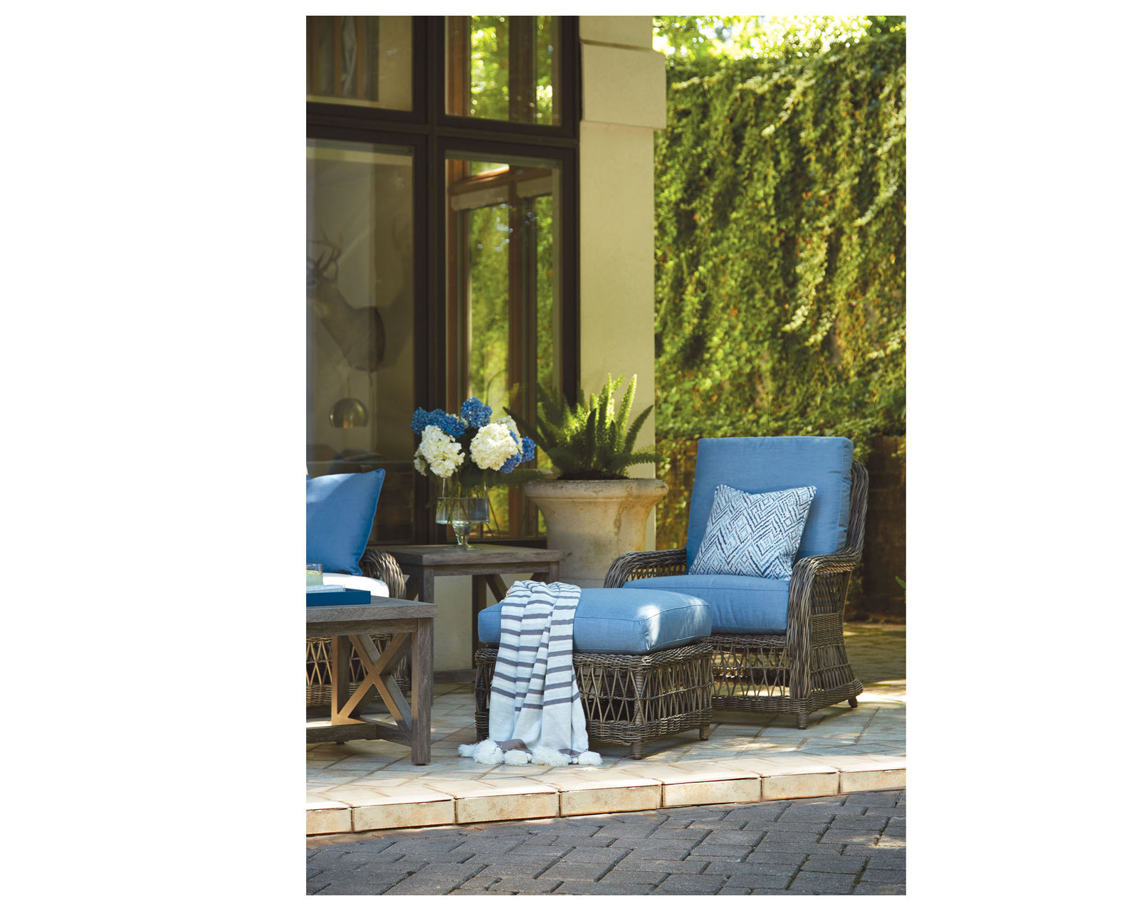 Mystic Harbor Lounge Chair (Made to order fabrics)
