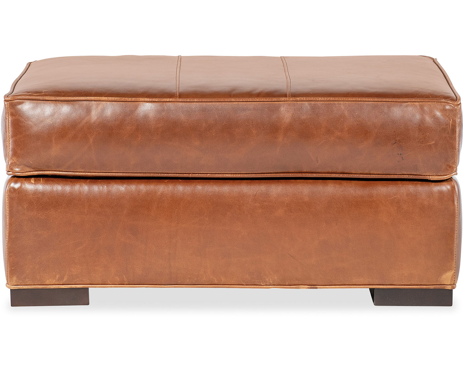 Bradington Young Eliana 634 Sofa (12 leathers) 8-Way Hand Tied - Eliana 25" x 34" Ottoman
