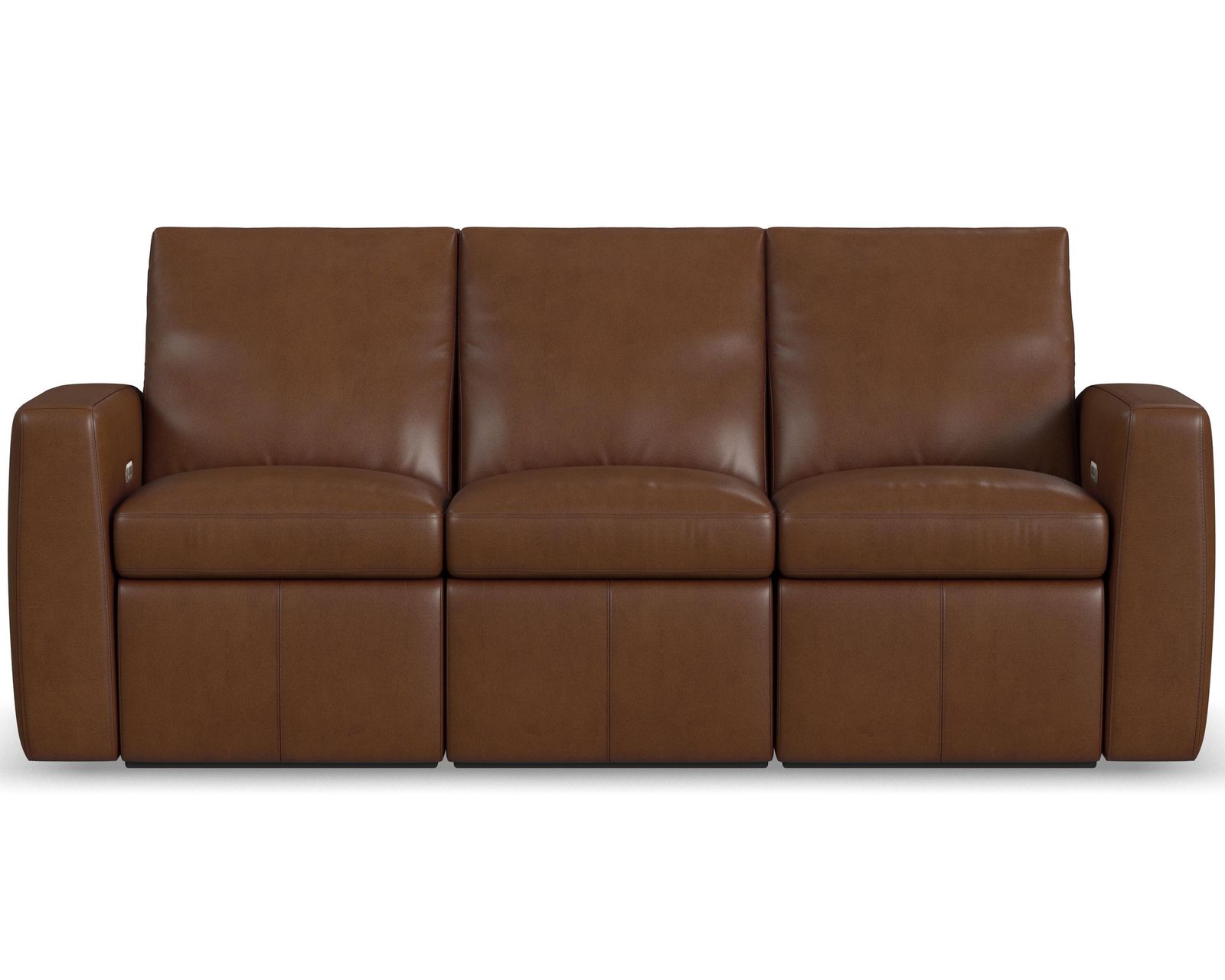 Aria 1865 Power Reclining Sofa, Zero-Gravity Wall Hugger, Top-Grain Leather - Sedona - Aria Power Reclining Sofa