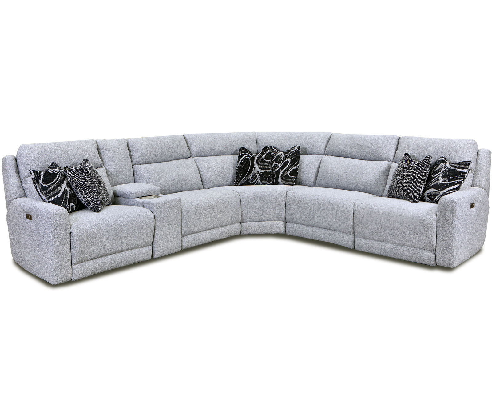 Social Club 236 Zero Gravity Power Reclining Sectional (+140 colors) - Sectional Layout A: