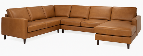 Layout A: Three Piece Sectional 96" x 128"