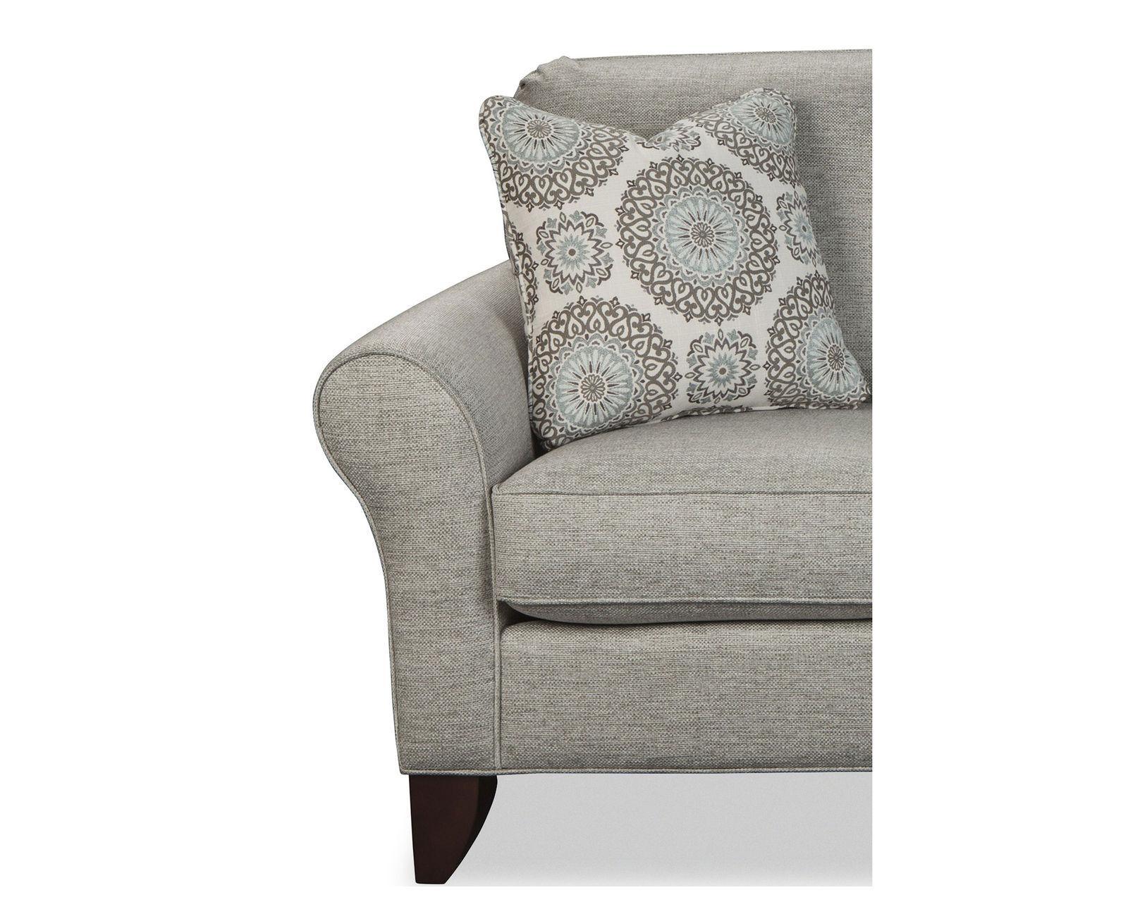 Rusty 80" Stationary Sofa (Performance fabrics) 7551 - Over 100 High Performance fabrics available.