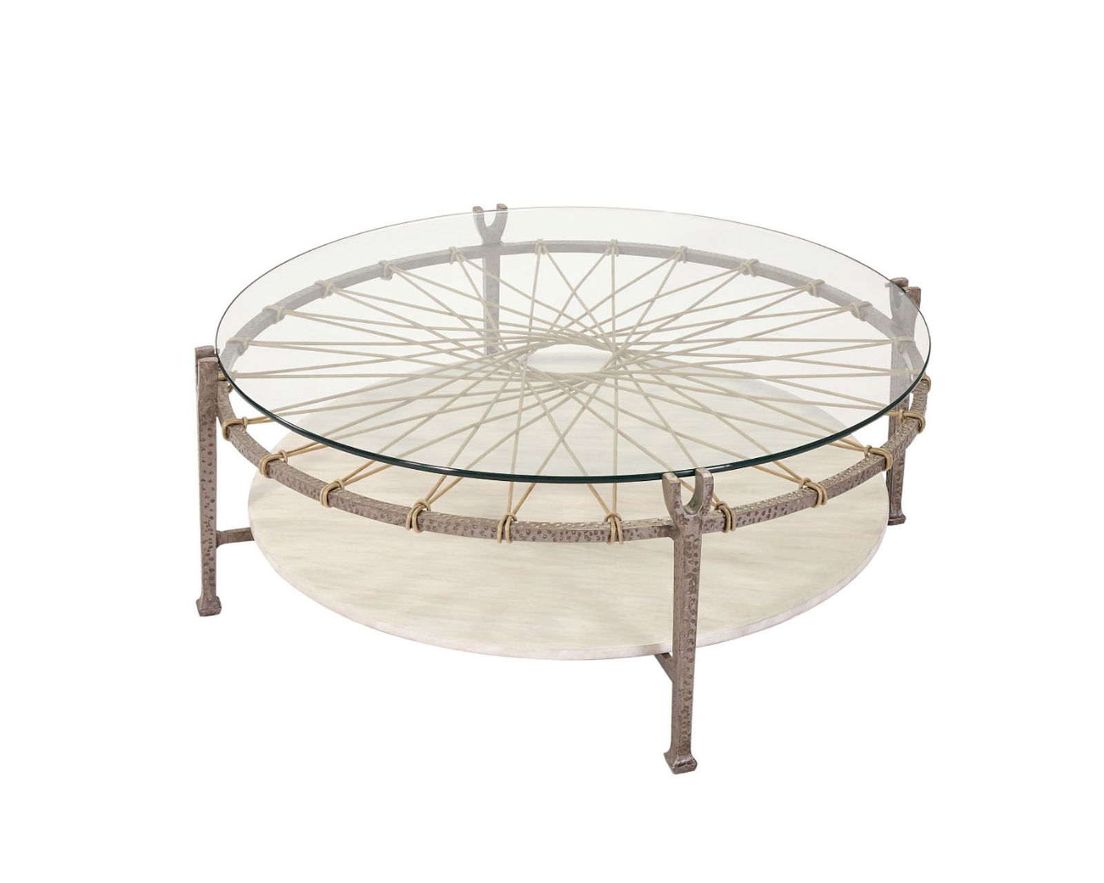 Hemingway Chesterfield Livingroom (Made to order fabrics) - Hemingway Round Cocktail Table