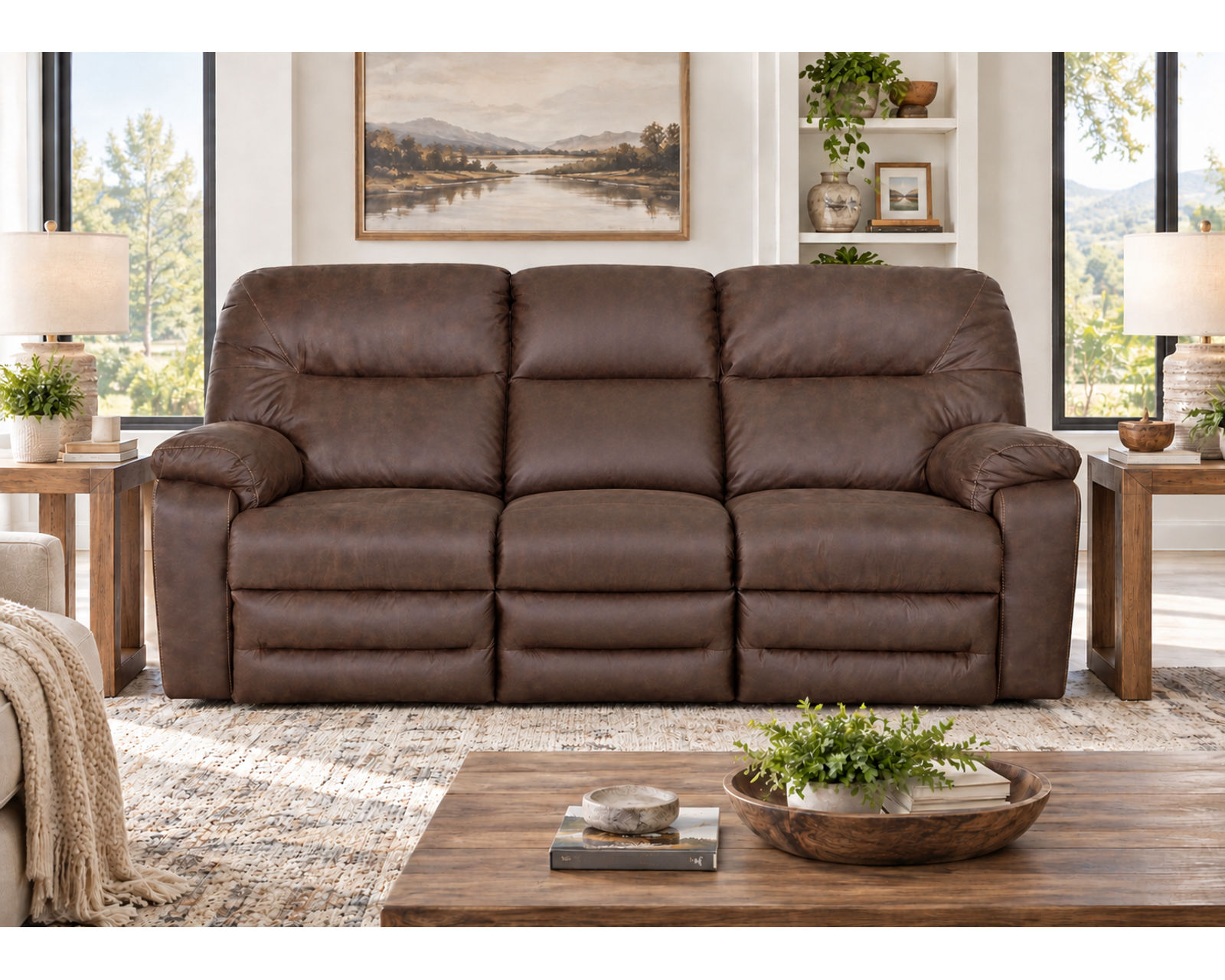 Holden 89" Reclining Sofa (Plush Comfort. Easy Reclining. Everyday Durability) - Comfort in Motion. Built to Last.