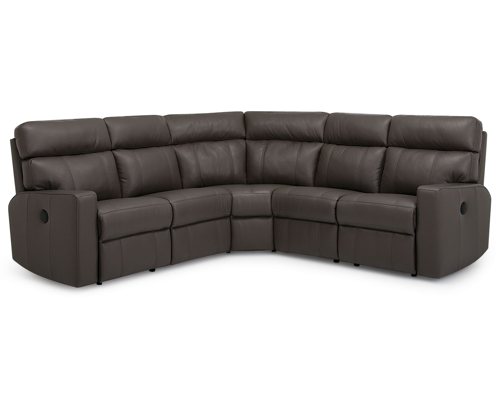 Oakwood 41049 Reclining Sectional (+100 leathers) - Layout A: Three Piece Sectional 113" x 113"