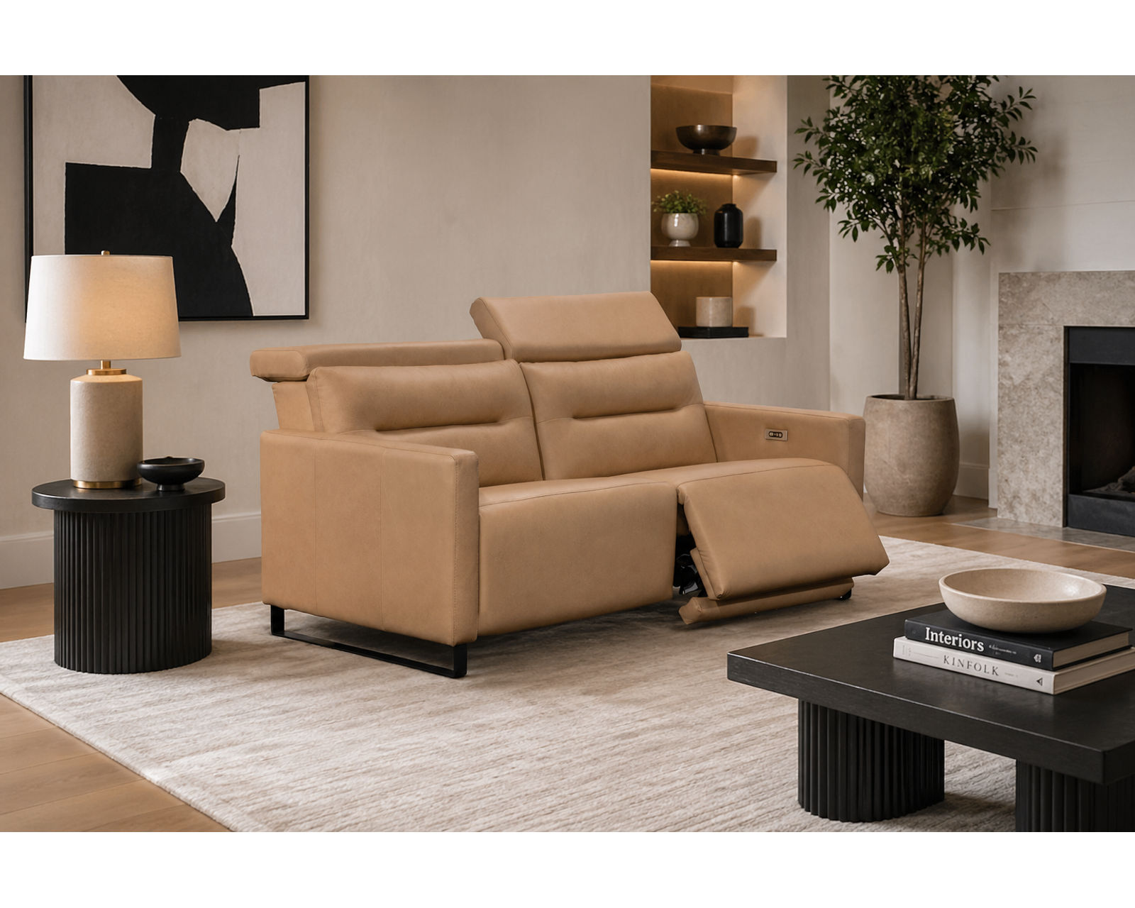 Cleo Dual Power Reclining Sofa — Available in Standard & Wide Cushions, 140+ Leather Options, and 74", 79", or 105" Widths - Designed for Comfort. Built for Life. Priced for You.