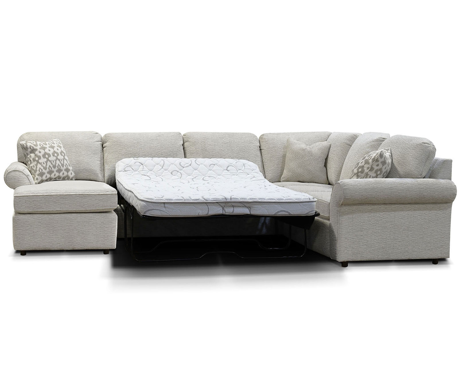 Malibu Sleeper Sectional  (+101 Standard and Performance Fabrics) - Sleeper Sectional Layout G: 
