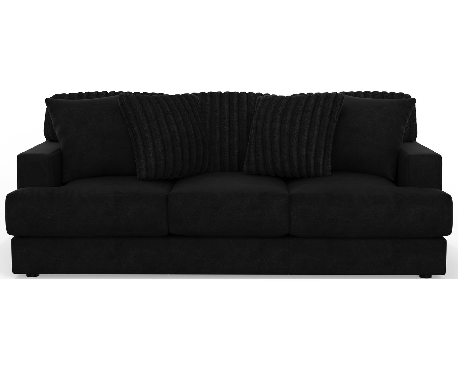 Eagan Stationary 95" Sofa (+3 colors) includes pillows - Eagan Sofa in Black