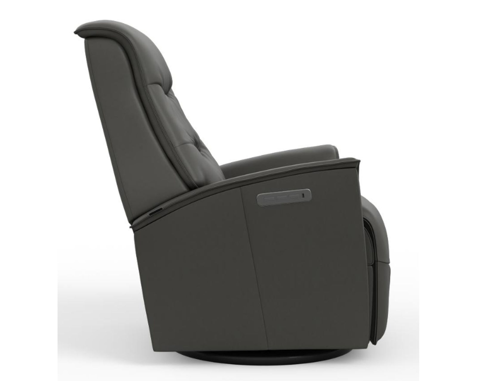 Dallas Triple Power Swivel Glider Recliner Stout (In stock - Fast shipping) - Dallas Power Headrest - Lumbar - Recline Swivel Glider Recliner