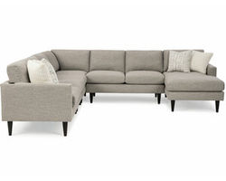 Trafton M10 Stationary Sectional (+139 fabrics)USB charging