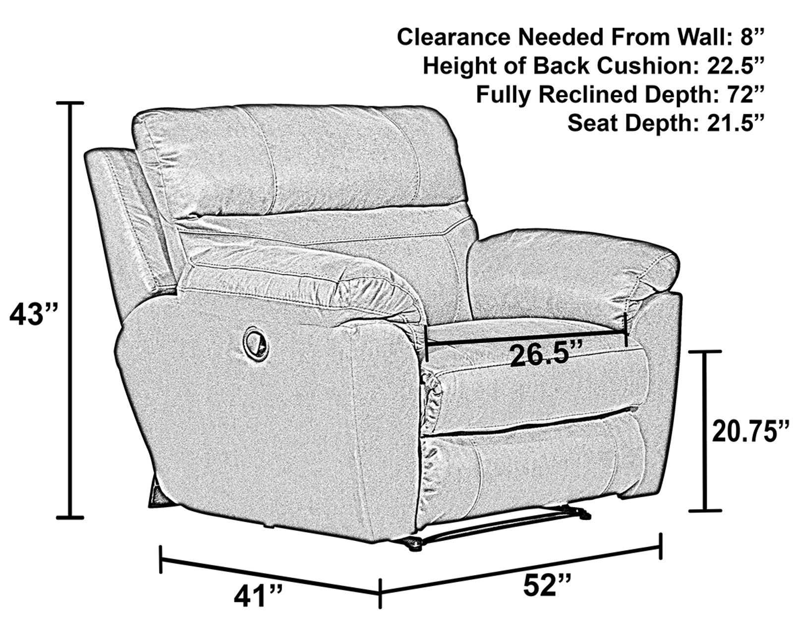 Atlas 91" Double Reclining Sofa (Special Purchase) - Recline Into Better Living.