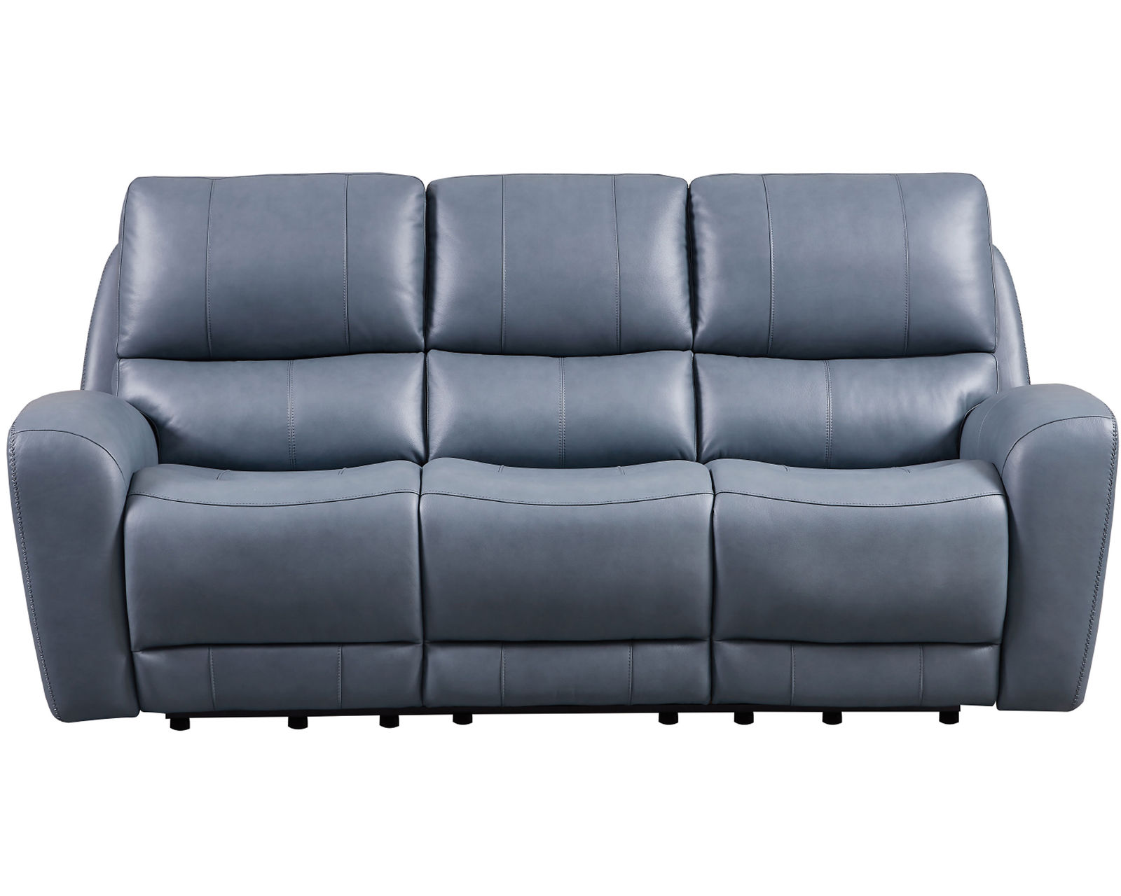 Bel Air Leather Power Headrest Power Reclining Sofa