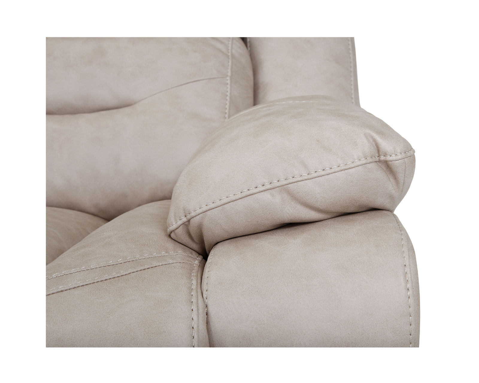 Decker 91.5" Reclining Sofa (Best-Selling Comfort. Built for Real Life.) - Padded Envelope arms for extra comfort