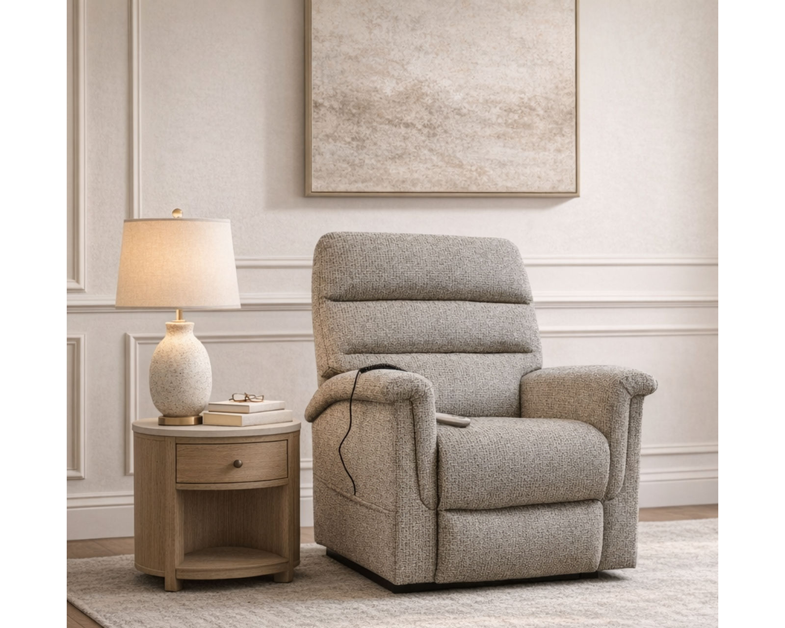 Canterberry EZ7G Power Lift Reclining Chair  (+100 Standard and Performance Fabrics) - Over 100 standard and high-performance fabrics are available