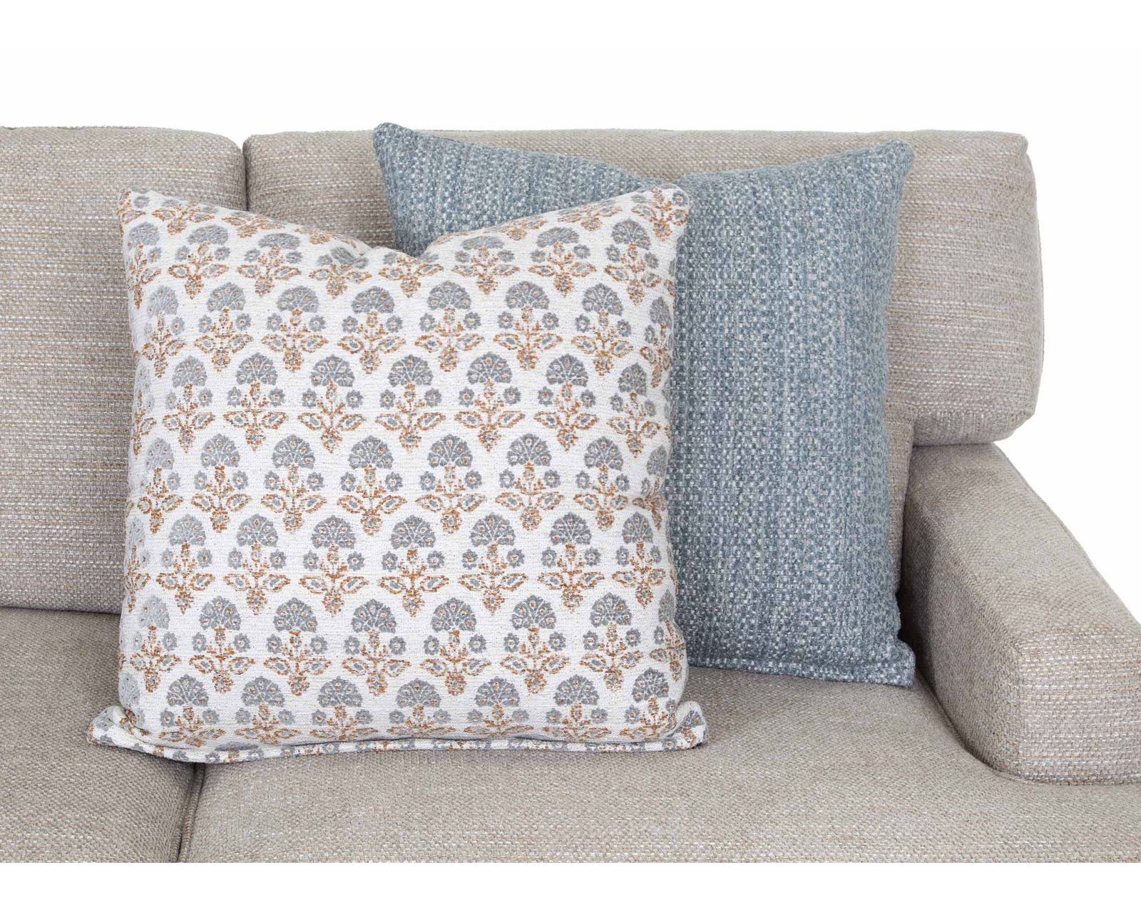 Imari 100" Extra-Wide Sofa (Grand in Scale. Effortless in Comfort) - Includes All Accent Pillows