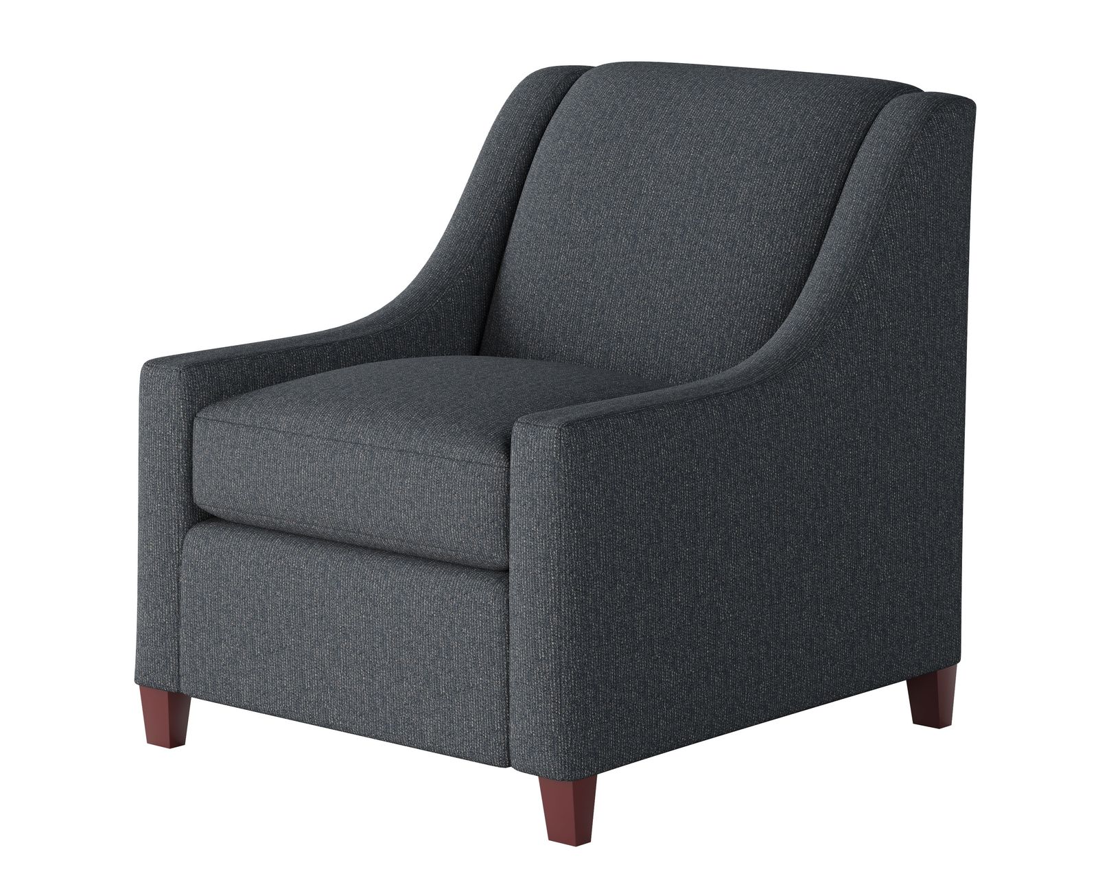 Truth or Dare Navy Accent Chairs (eight styles available) - Performance fabric - Truth or Dare Navy Accent Chair - 552-C - Performance fabric