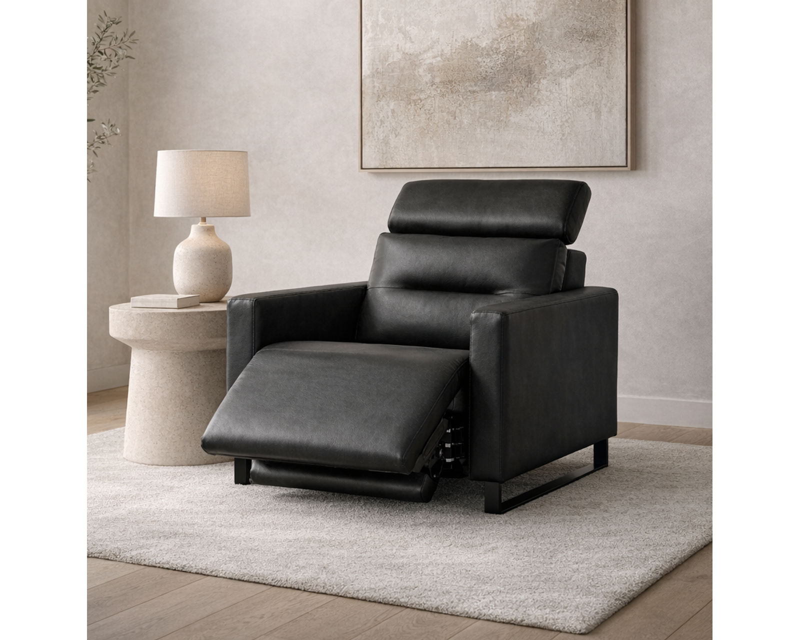 Cleo Dual Power Reclining Sofa — Available in Standard & Wide Cushions, 140+ Leather Options, and 74", 79", or 105" Widths - Comfort You Can Feel. Quality You Can Trust.