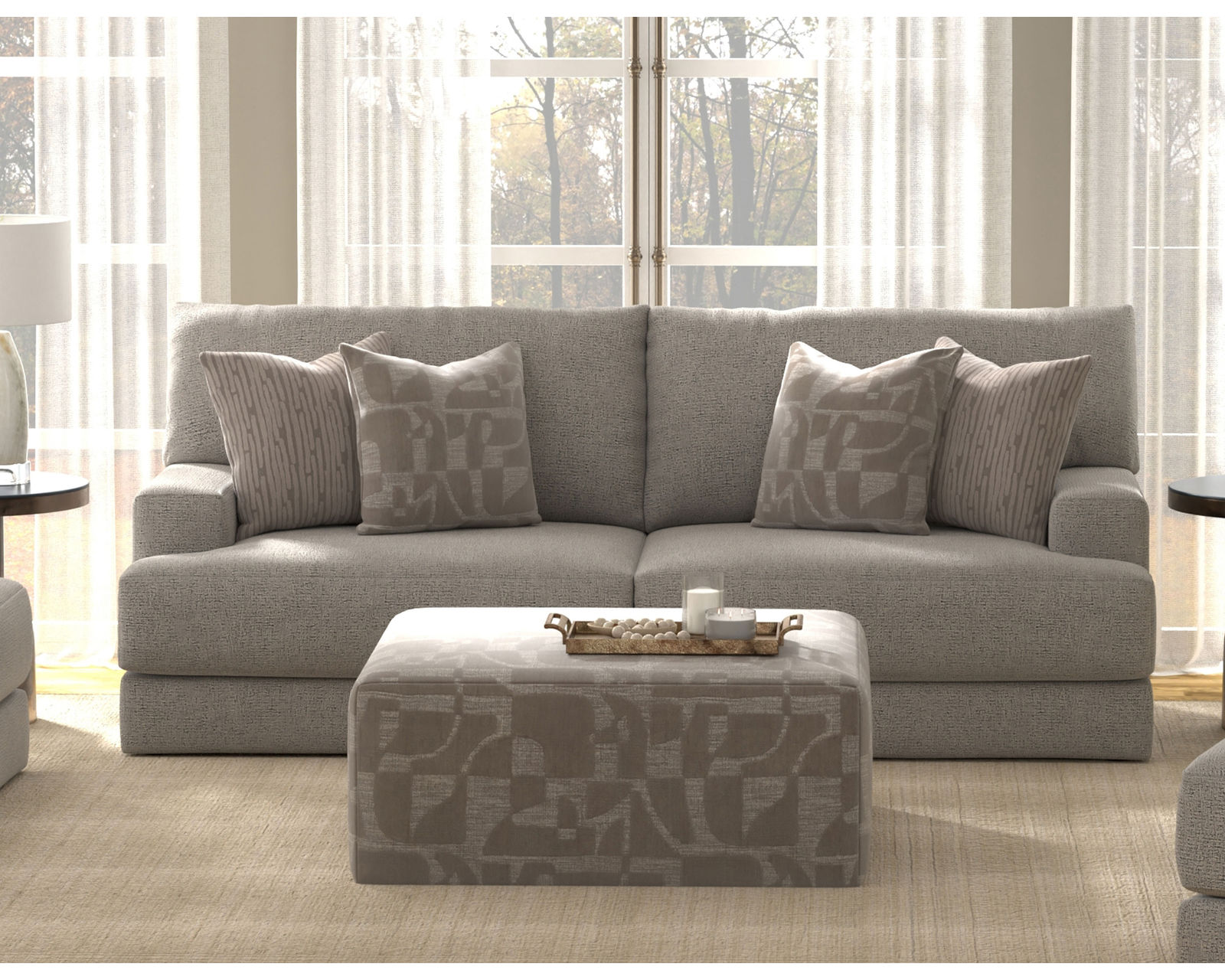 Zeke 97" Sofa - 3470 (includes pillows) - Zeke 97" Sofa