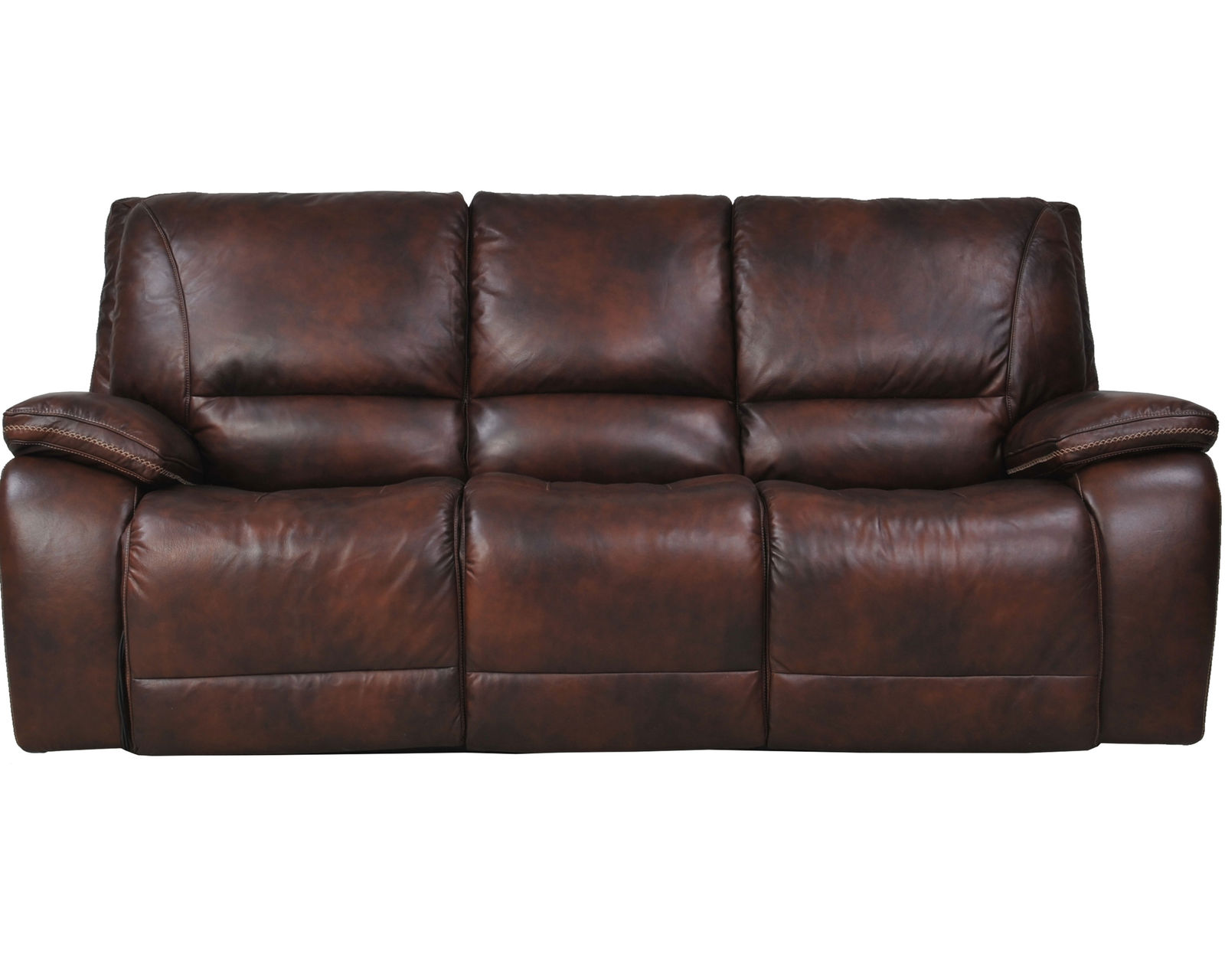 Vail 87" Power Headrest Power Reclining Leather Sofa (In stock - Fast shipping) - Vail Leather Power Headrest Power Reclining Sofa