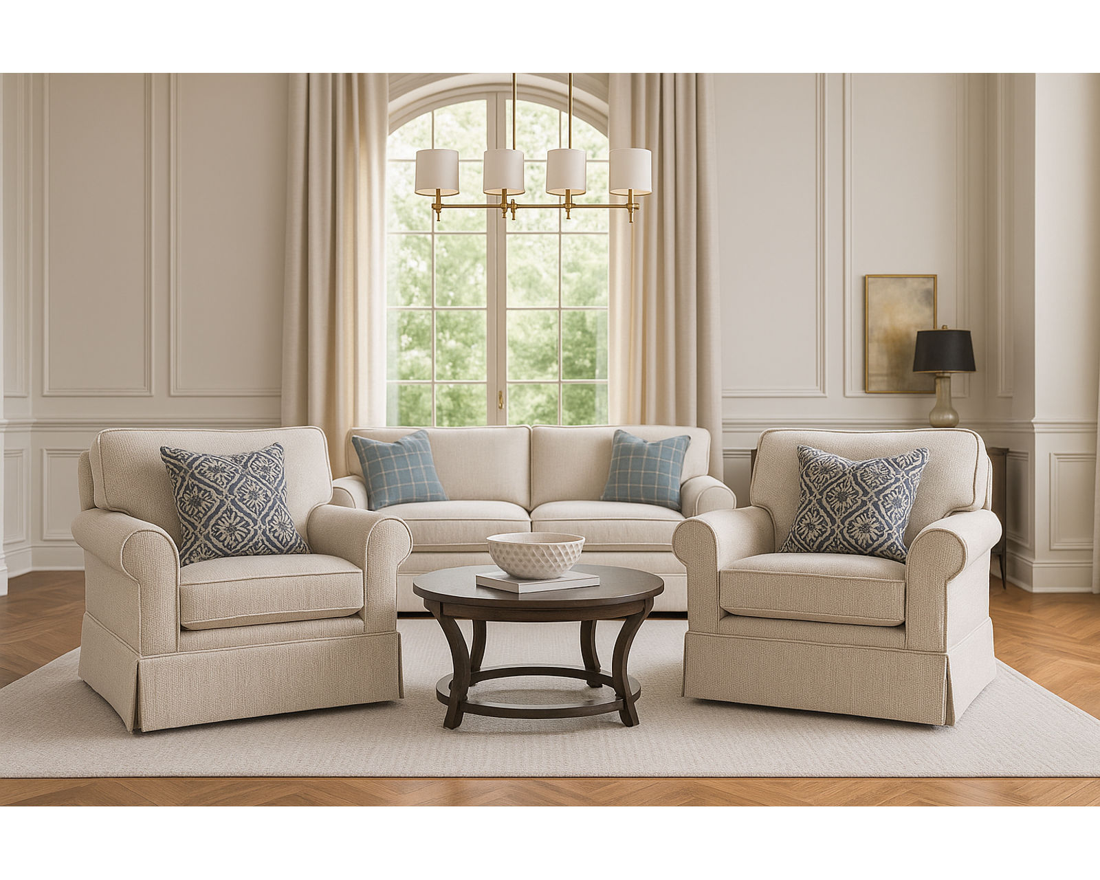 Benton Sofa  (79" - 86" - 98") +69 fabrics