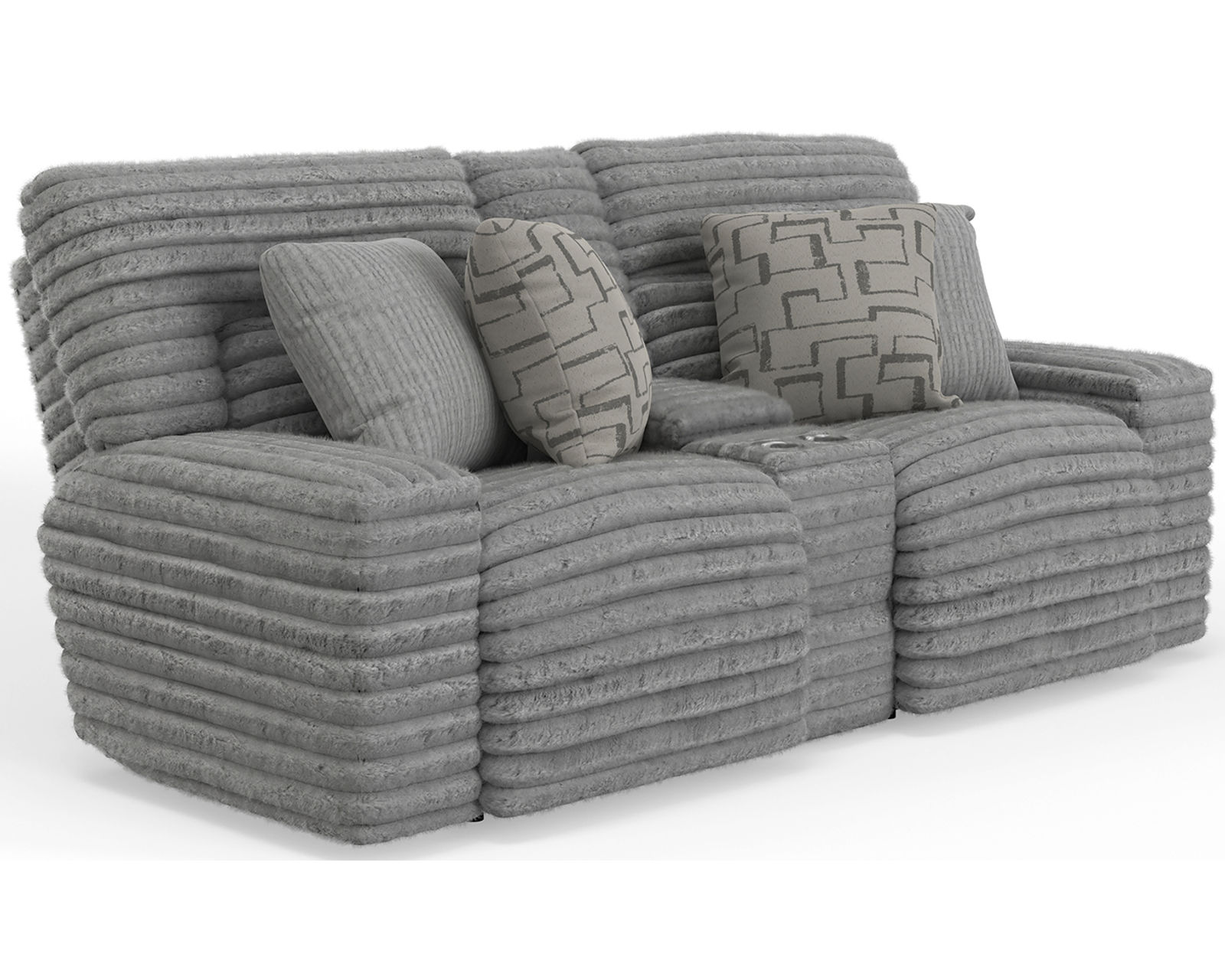 Lynx 101" Extra Wide Power Reclining Sofa with Zero Gravity Recline (2 colors) - Lynx 87" Zero Gravity Power Reclining Console Loveseat