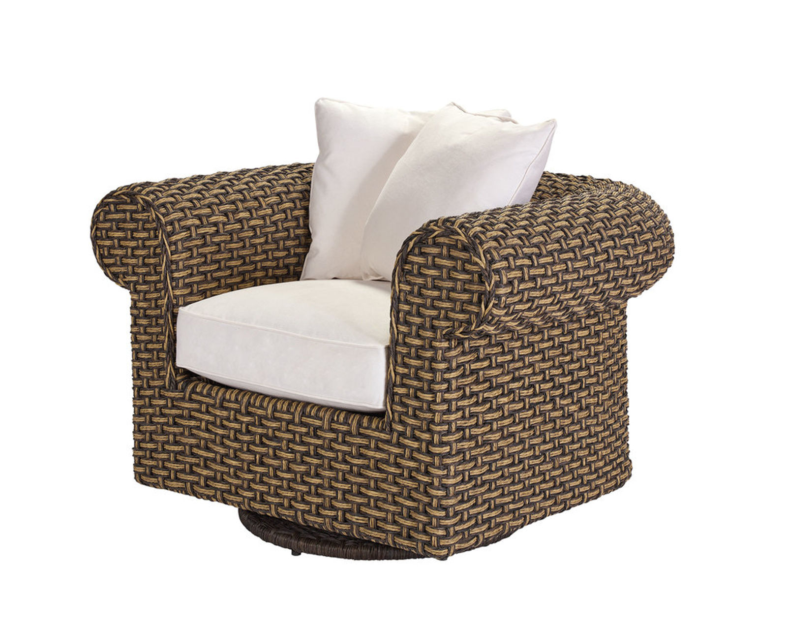 Hemingway Chesterfield Livingroom (Made to order fabrics) - Hemingway Chesterfield Outdoor Swivel Glider