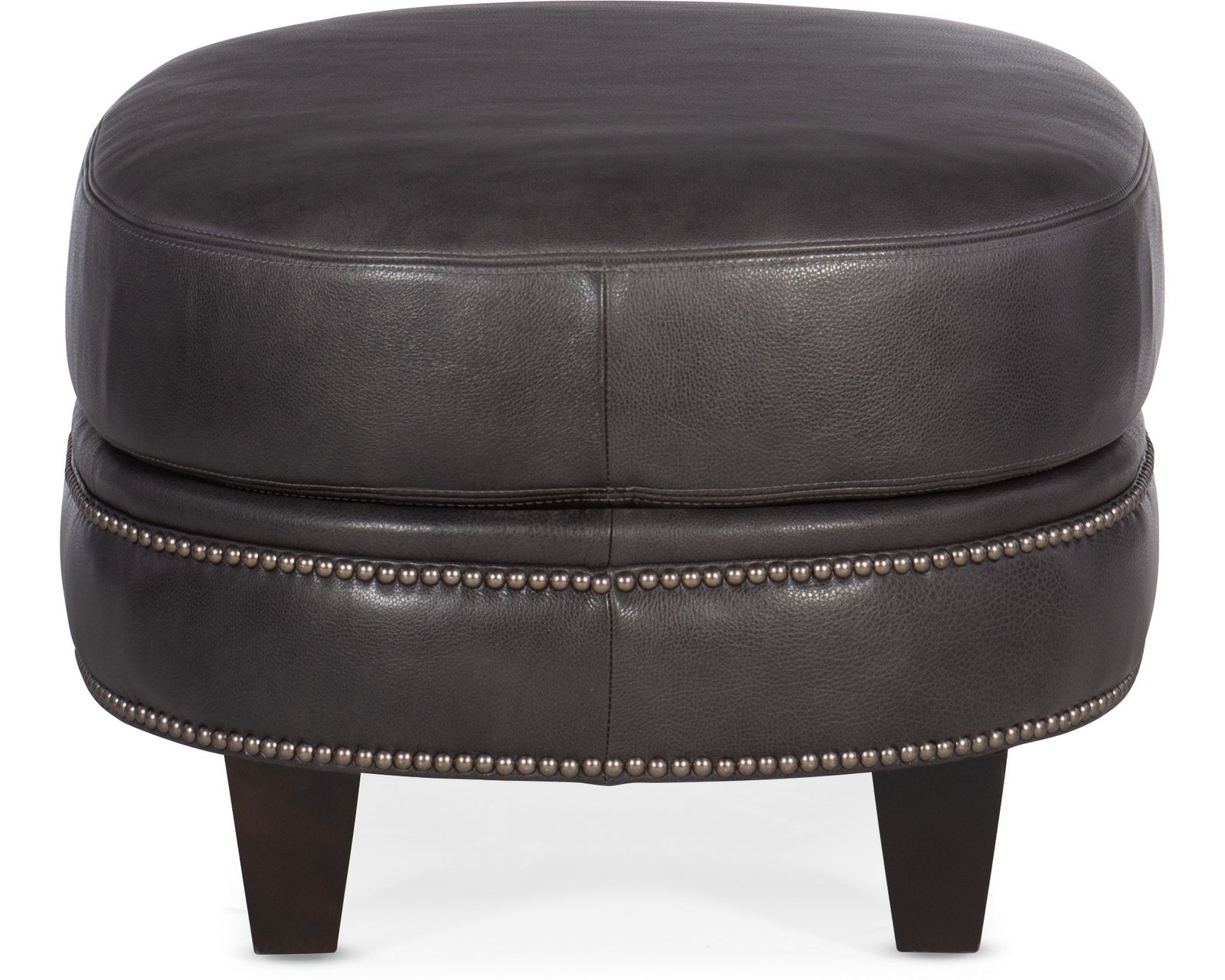 Bradington Young Richardson 866 Sofa (12 leathers) 8-Way Hand Tie - Richardson 25" x 31" Ottoman