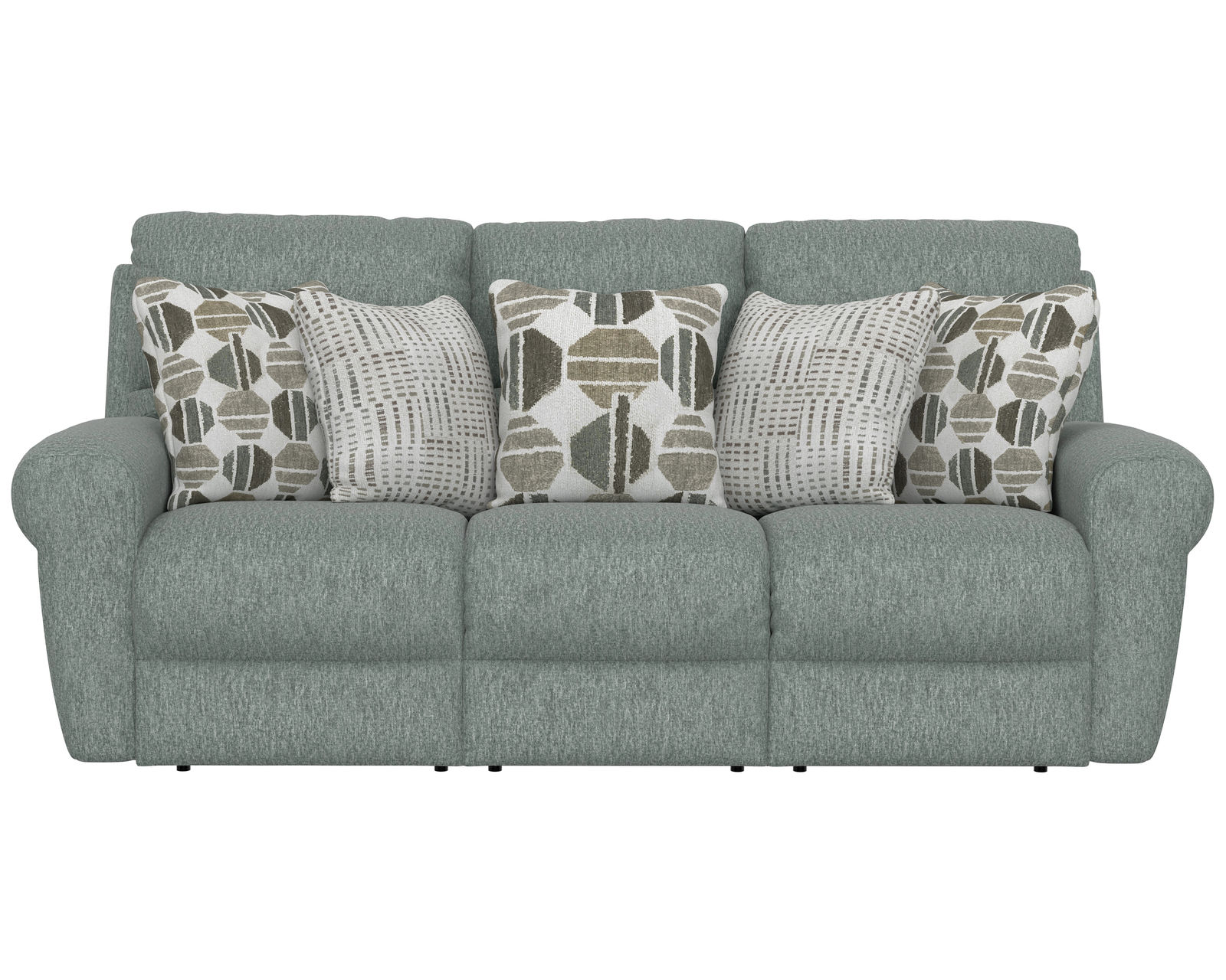 Kellen 113 Woodlands Reclining Sofa - 86"(+2 colors) includes pillows