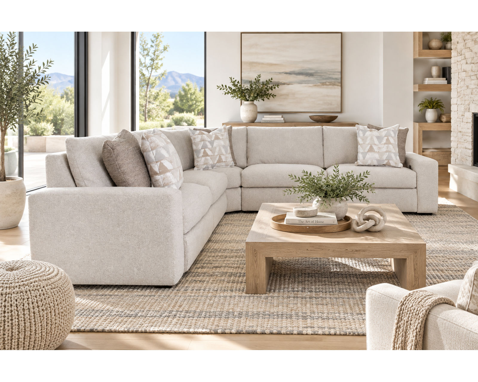 Toronto 400 Modular Wide-Seat Power Reclining Sectional (Wide-Seat Comfort. Power Reclining. Designed Around You) 3 colors - Power Reclining Meets Room-to-Stretch Comfort.