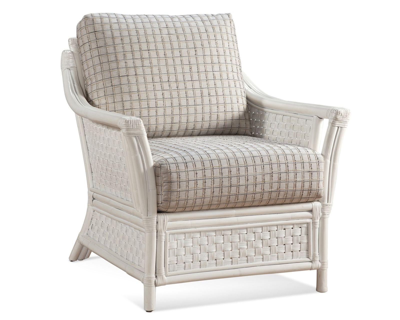 Boca 78" Rattan Sofa Blue (+28 finishes +69 fabrics) - Boca Rattan Chair