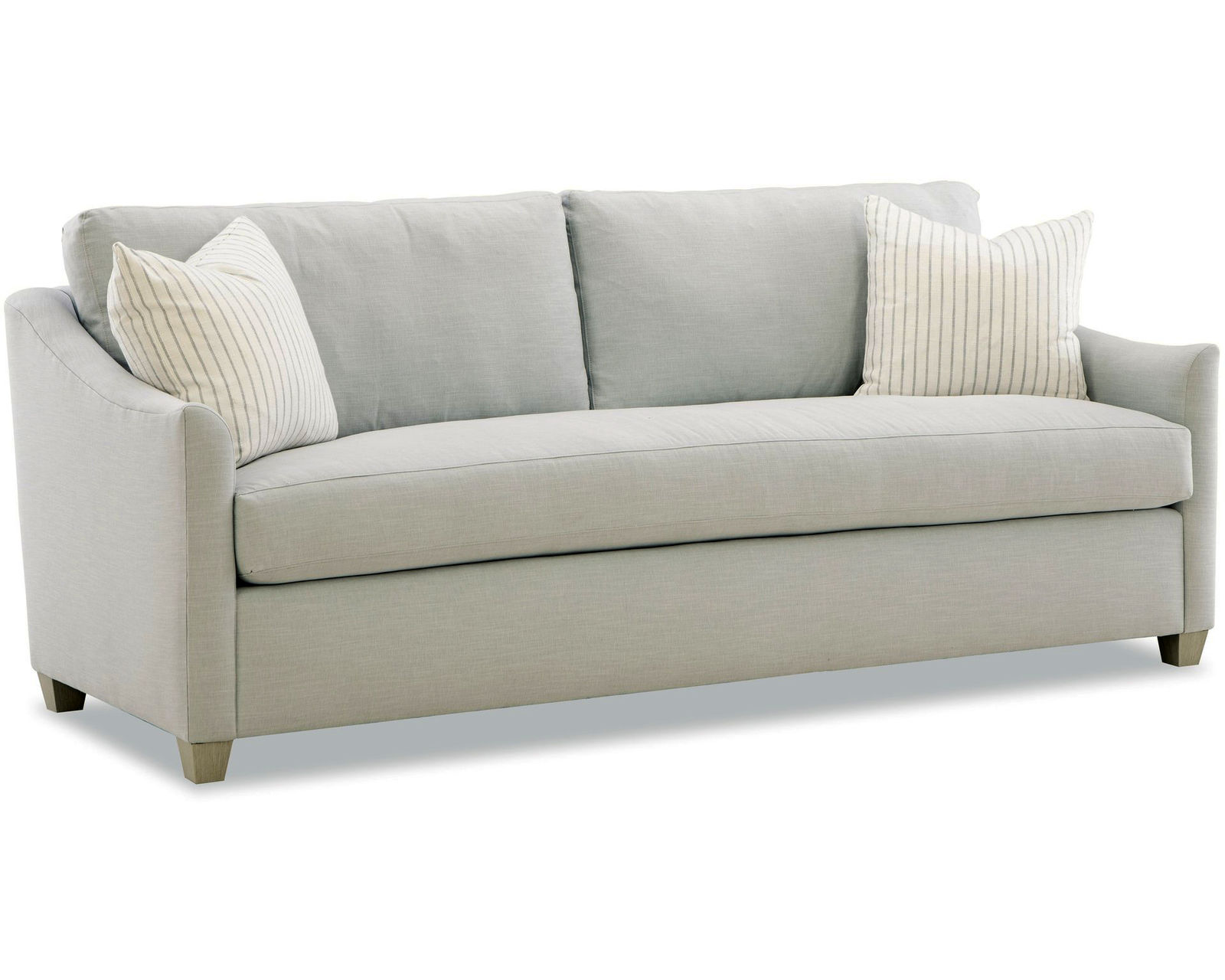 Rockwell 7529 Bench Seat Sofa (89") +100 performance fabrics - Customize the fabric, pillows and wood finish