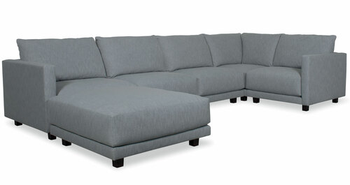 Layout B: Six Piece Sectional 167.5" x 76.5"