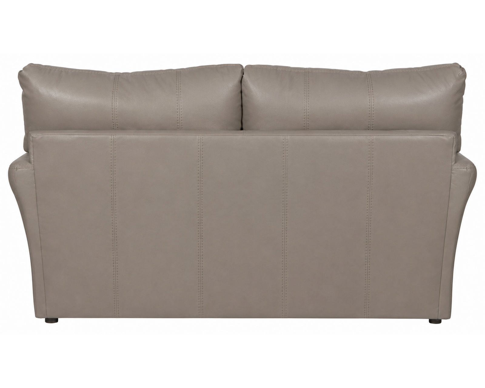 Prato Top Grain Leather Touch 85" Sofa (2 colors) includes pillows