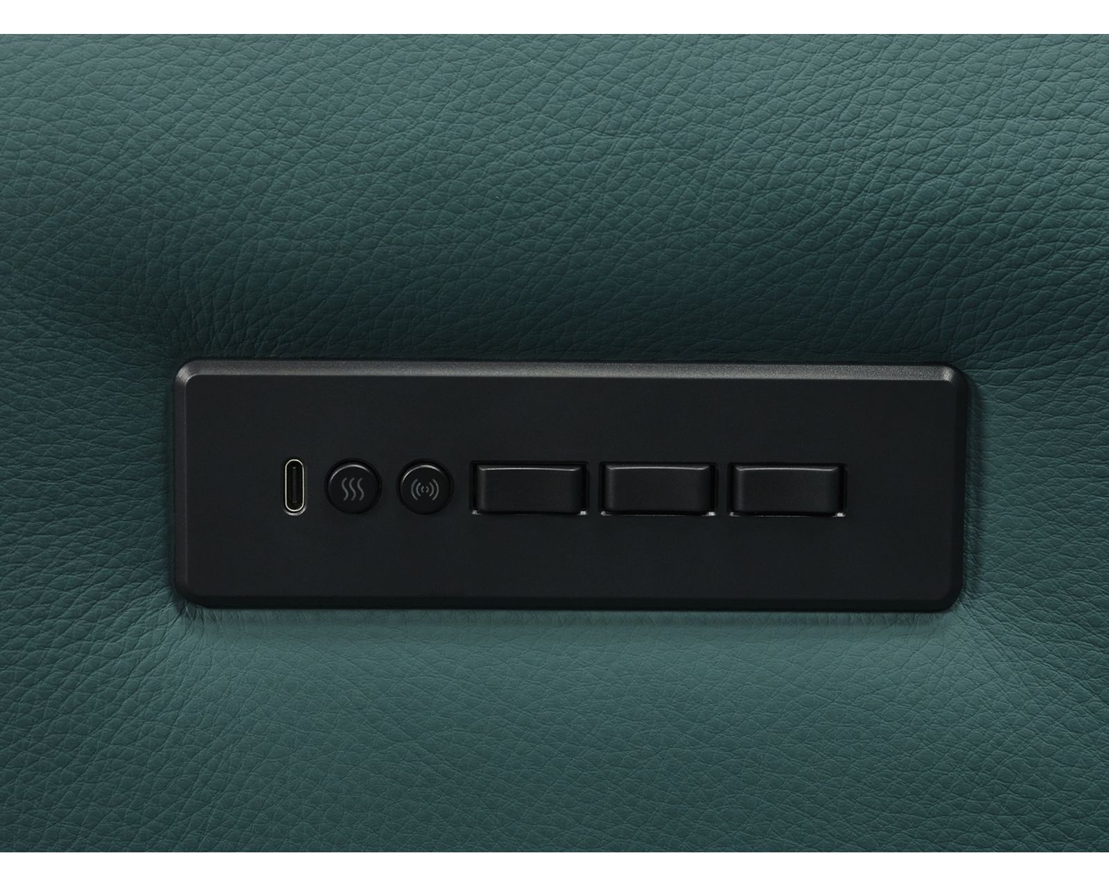 Sanibel 40111 Wallhugger Recliner (+100 leathers) - USB charging with independent controls for the power headrest, power lumbar and power recline