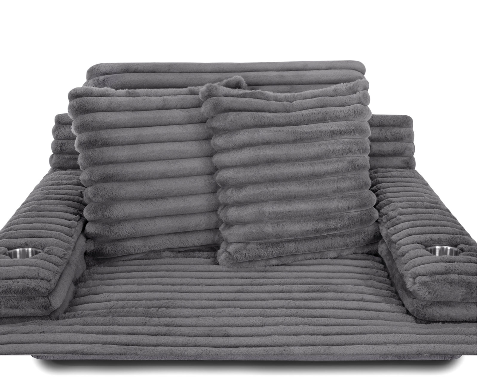 Bellini Home Theatre Chaise Lounge w/ Dual CUPHOLDERS and USB Charging Port (3 Colors)	 - Includes Dual Cupholders and USB Charging Port