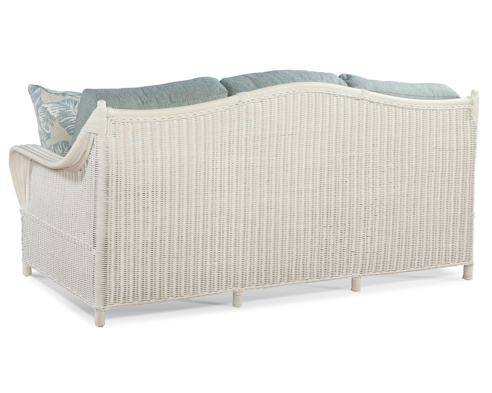Bodega Bay 84" Rattan Sofa (+28 finishes +69 fabrics) - Bodega Bay 84" Rattan Sofa