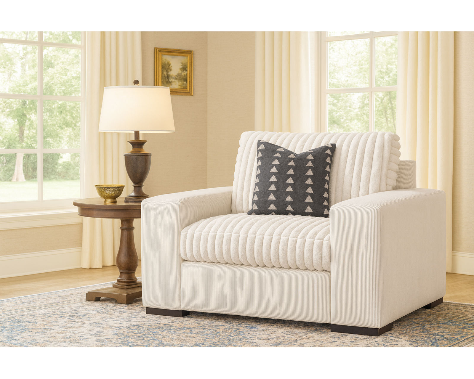 Memphis 99" Sofa  (+69 fabrics) - Memphis 61" Chair and a Half